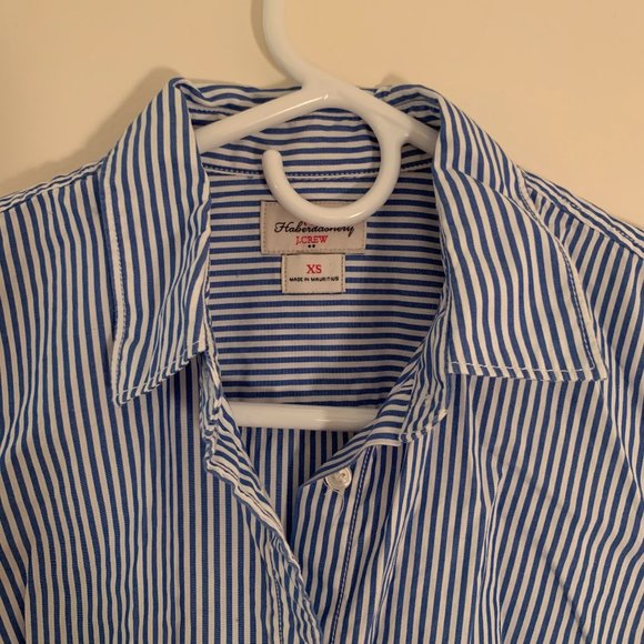 J. Crew XS Striped Button up Shirt - Picture 3 of 3